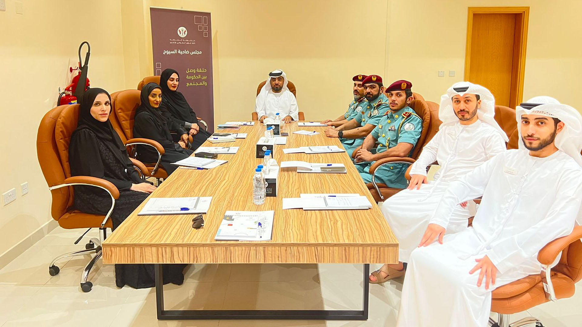 Image for the title: Al Suyoh Council holds meeting with educational institutions 