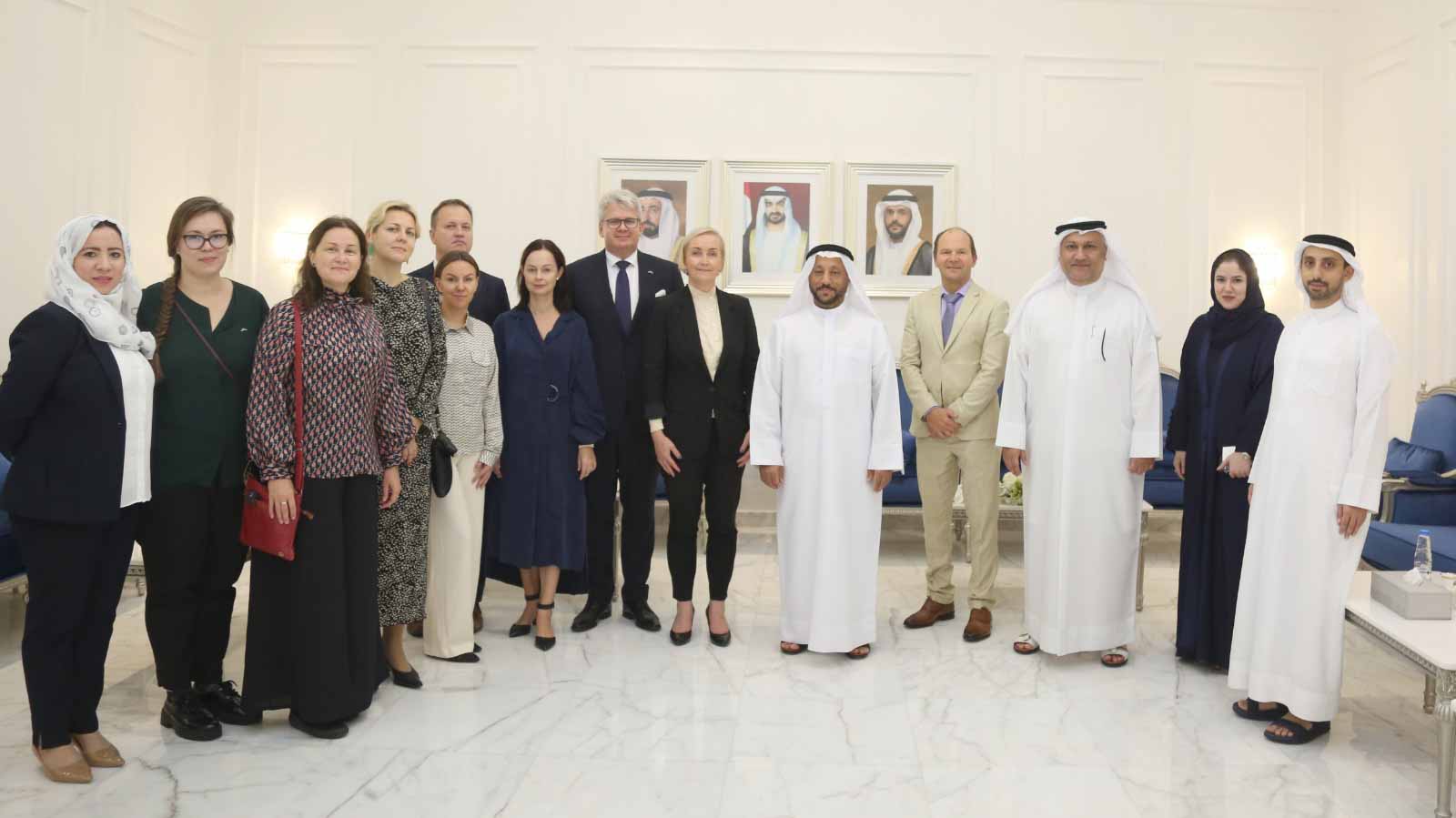 Image for the title: SCCI hosts high-level meeting with Estonian delegation 