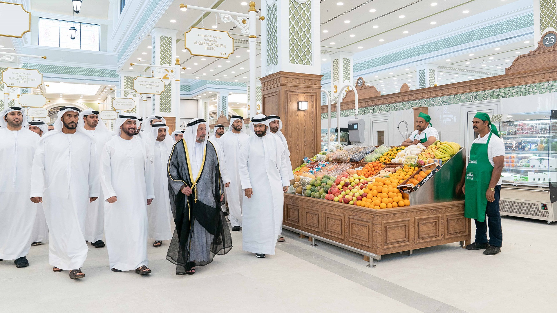 Image for the title: Sharjah Ruler inaugurates Souq Al Jubail in Al Dhaid 