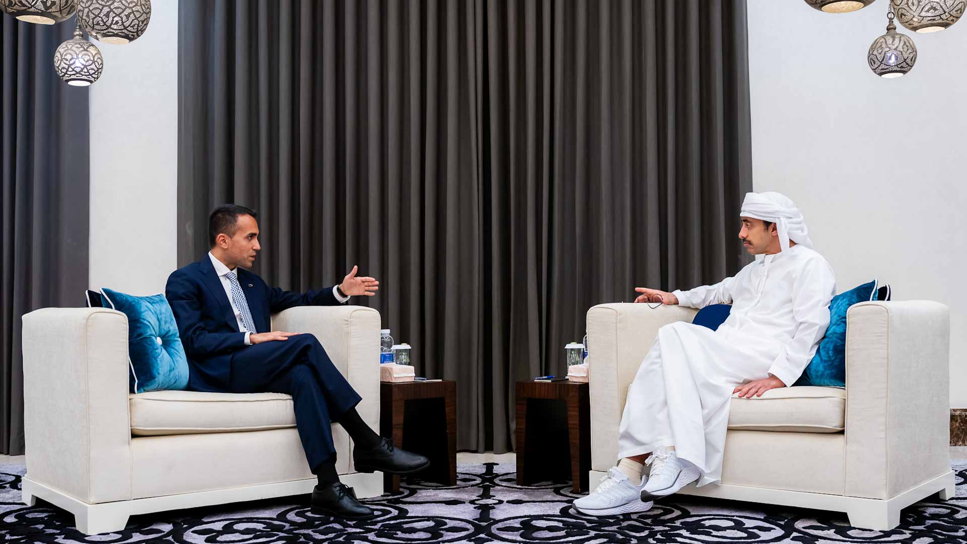 Image for the title: UAE Foreign Minister receives EU Special Representative for Gulf 