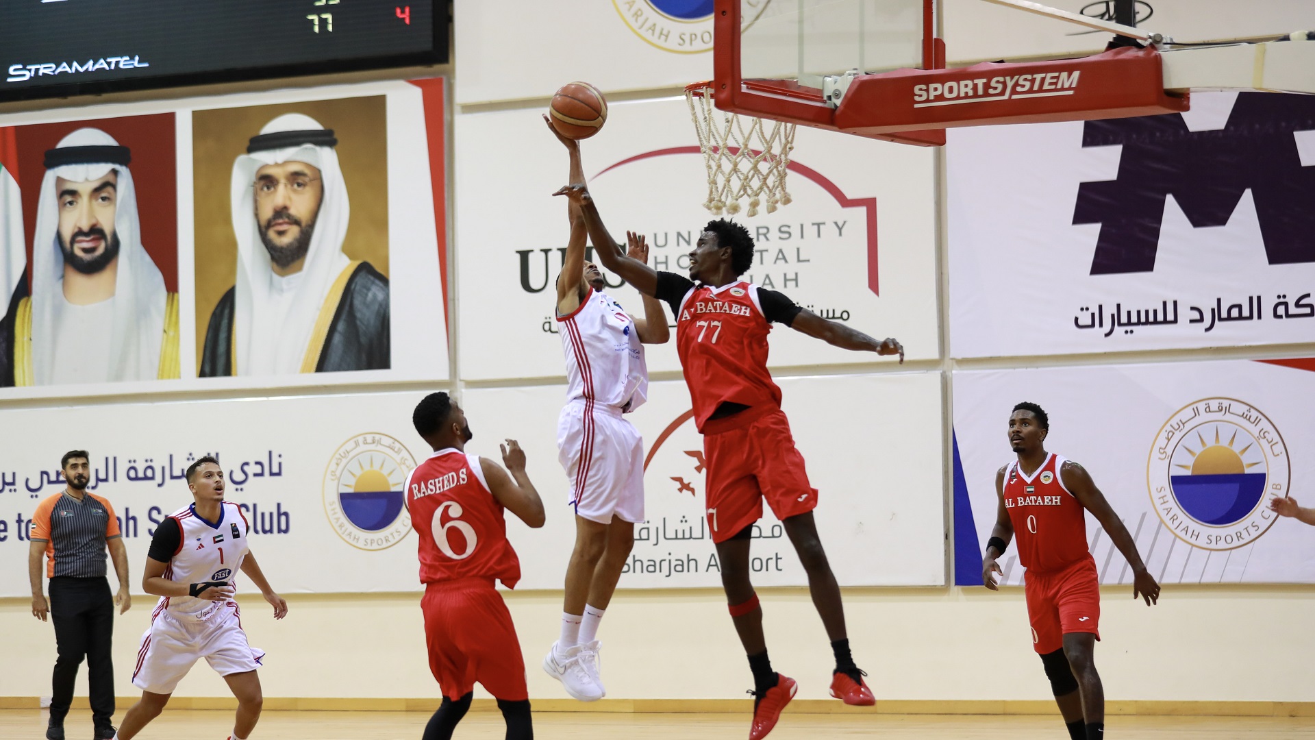 Image for the title: Sharjah Club wins bronze in Vice President Basketball Cup 