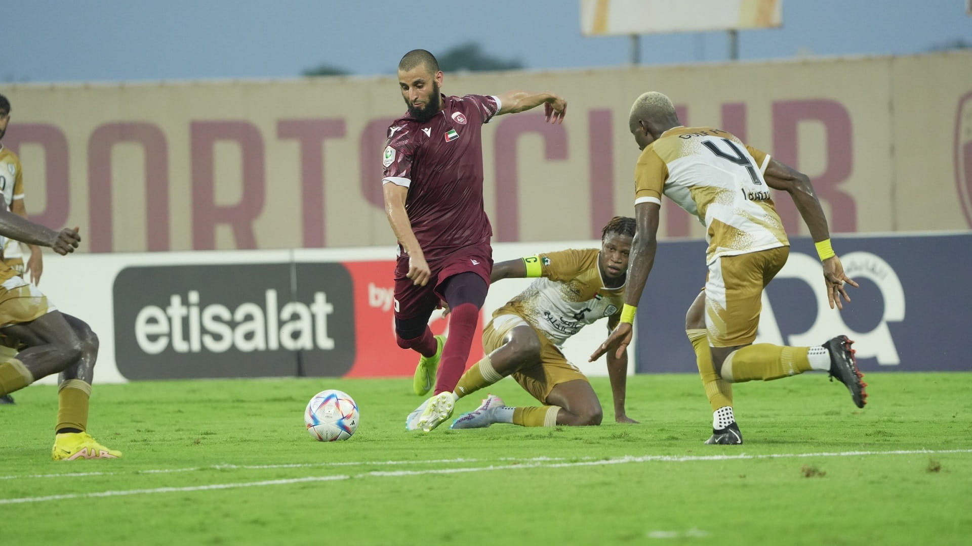Image for the title: Al Hamriyah beat Gulf 3-1 in opening of First League new season 