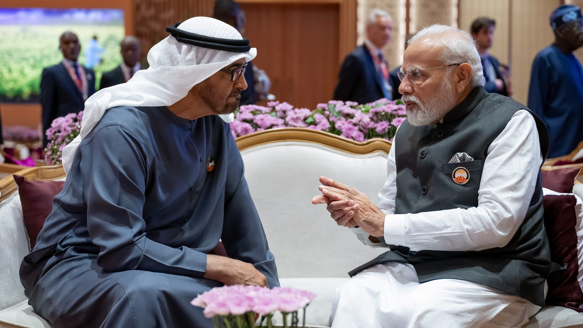 Image for the title: UAE, India discuss strengthening Comprehensive Strategic p'ships 