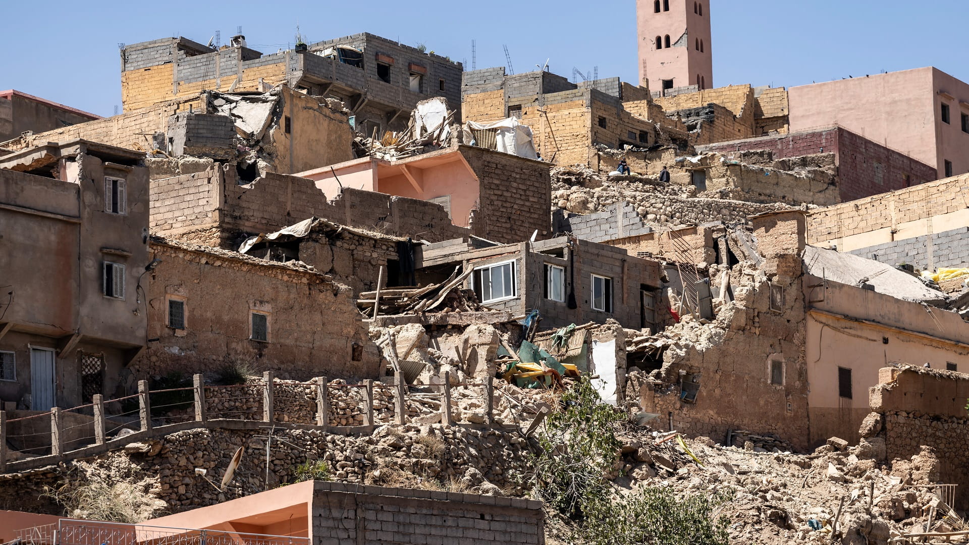 Image for the title: Morocco launches large-scale operation to aid quake-hit areas 