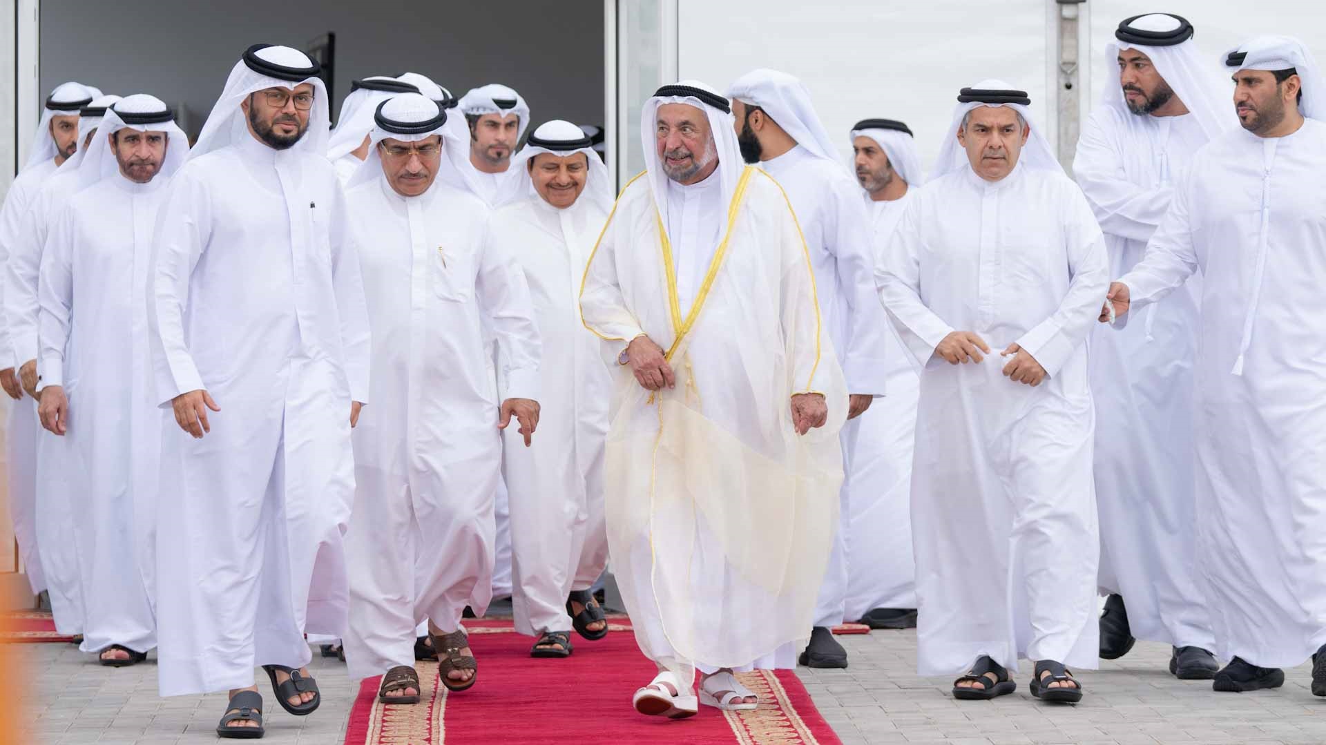 Image for the title: Sharjah Ruler inaugurates 1st phase of Al Saf Residential Complex 