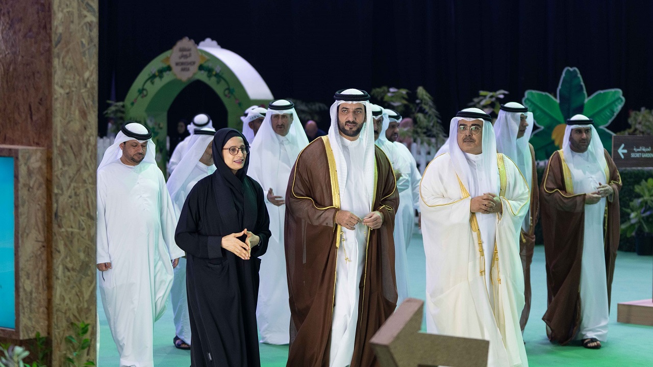 Image for the title: Sultan bin Ahmed opens activities of 23rd edition of SINF 