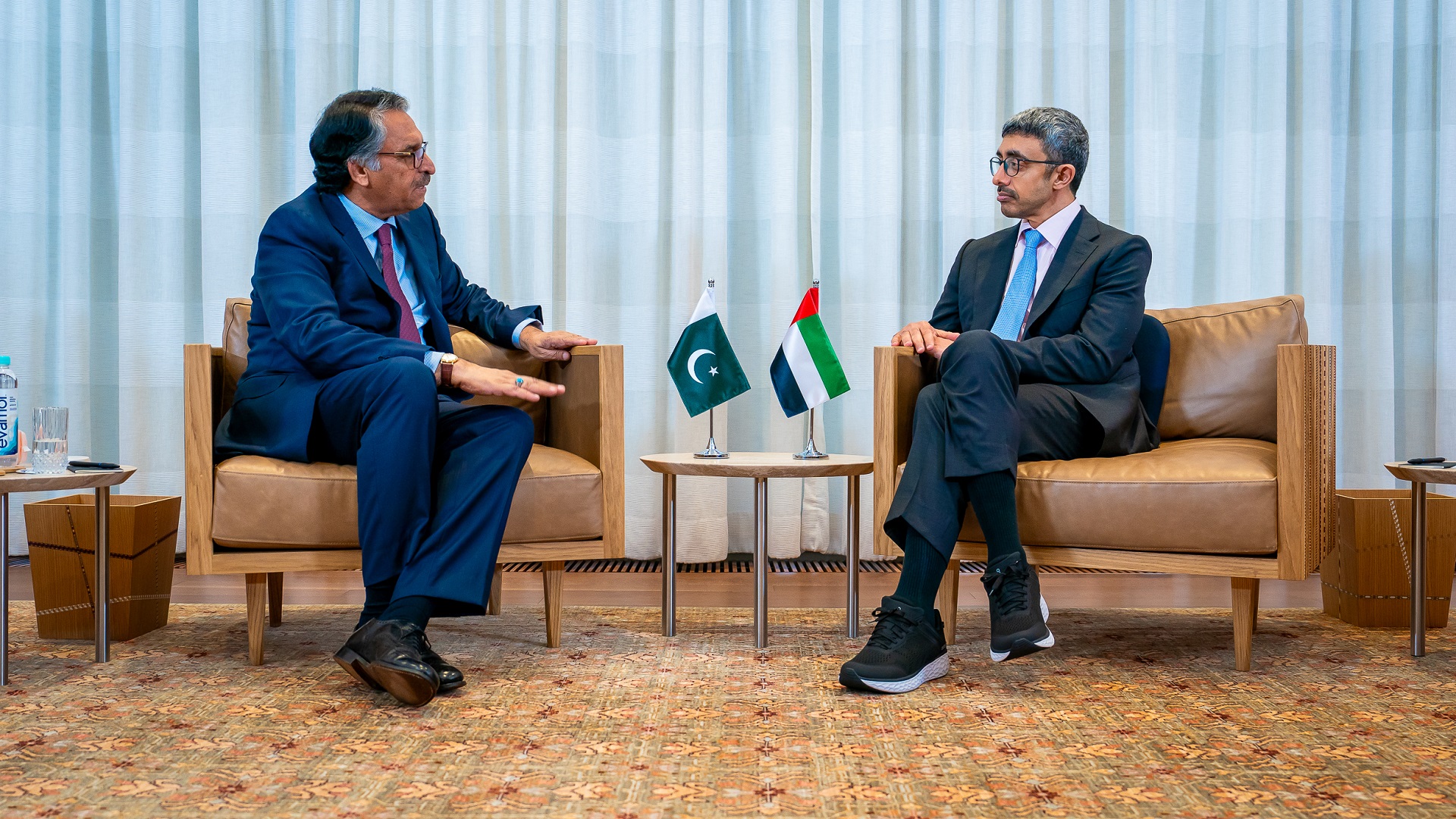 Image for the title: UAE Foreign Minister holds meetings in New York 