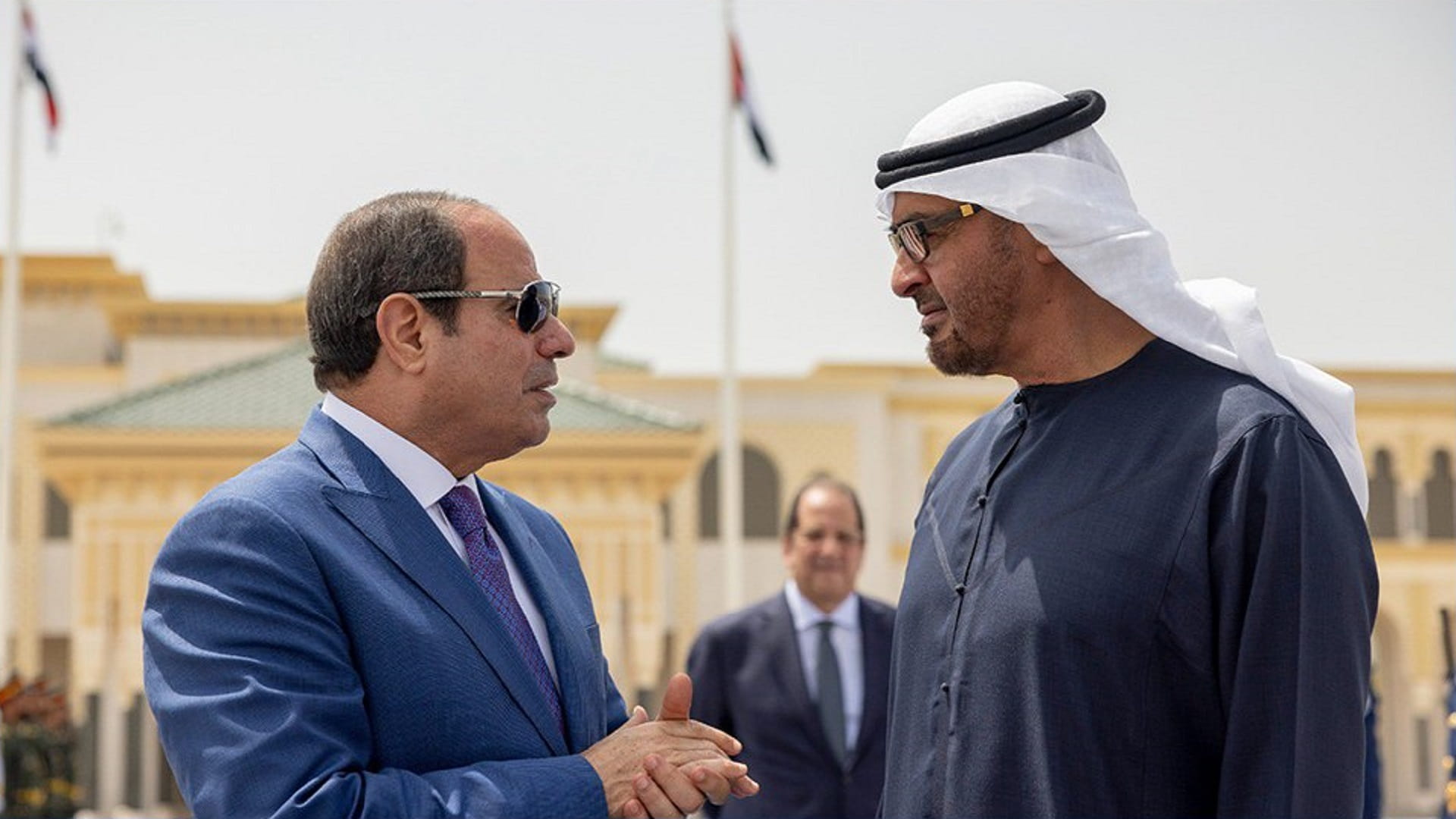 Image for the title: Egyptian President departs UAE 