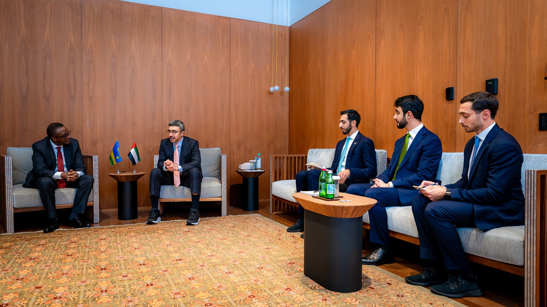 Image for the title: UAE Foreign Minister meets counterparts in New York 