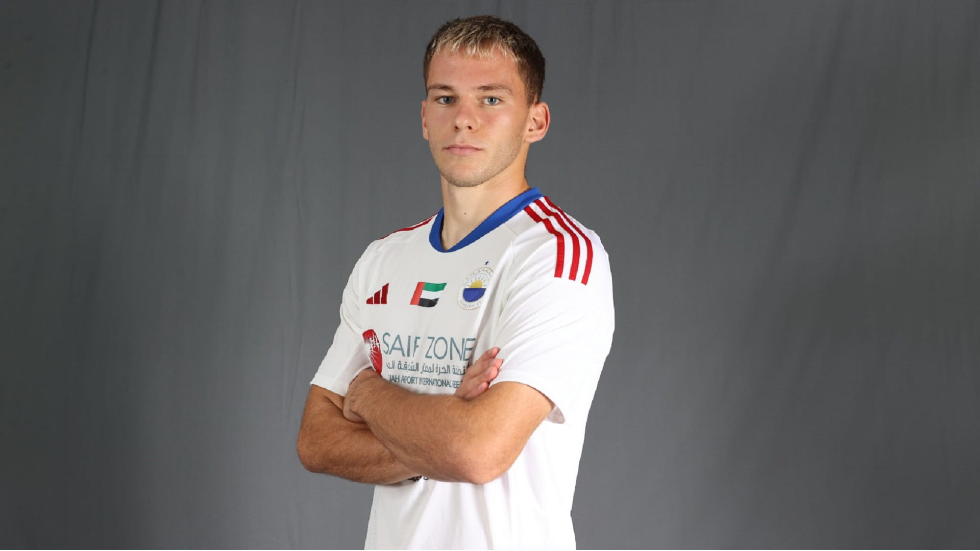 Image for the title: Sharjah contracts with young Croatian defender Maro Katinic 