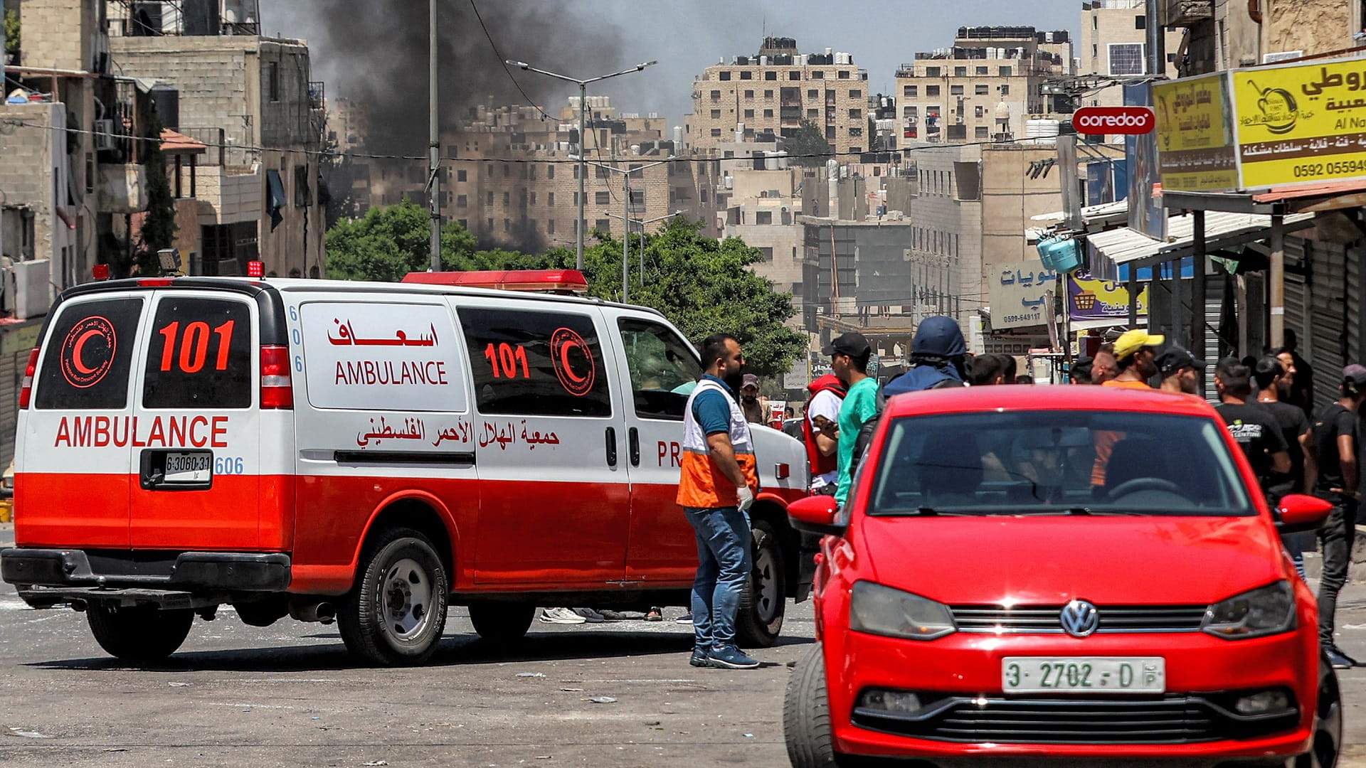 Image for the title: Two Palestinians killed by Israeli troops in West Bank 