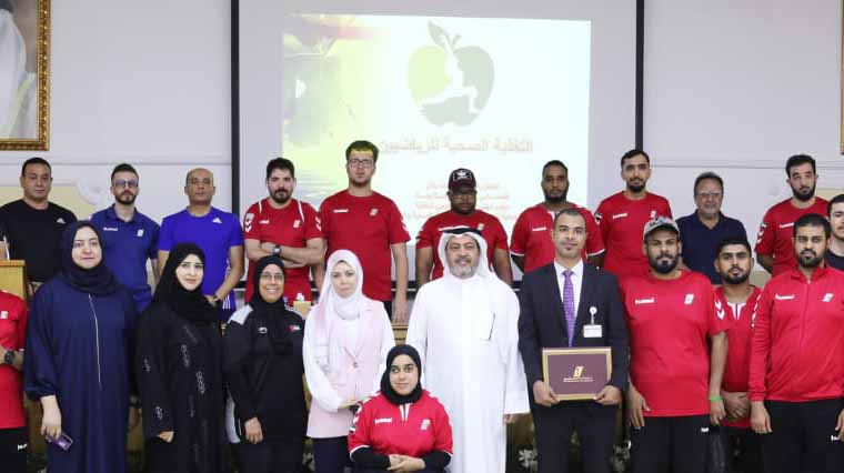 Image for the title: Al Thiqah Club organises lecture on healthy nutrition for athletes 