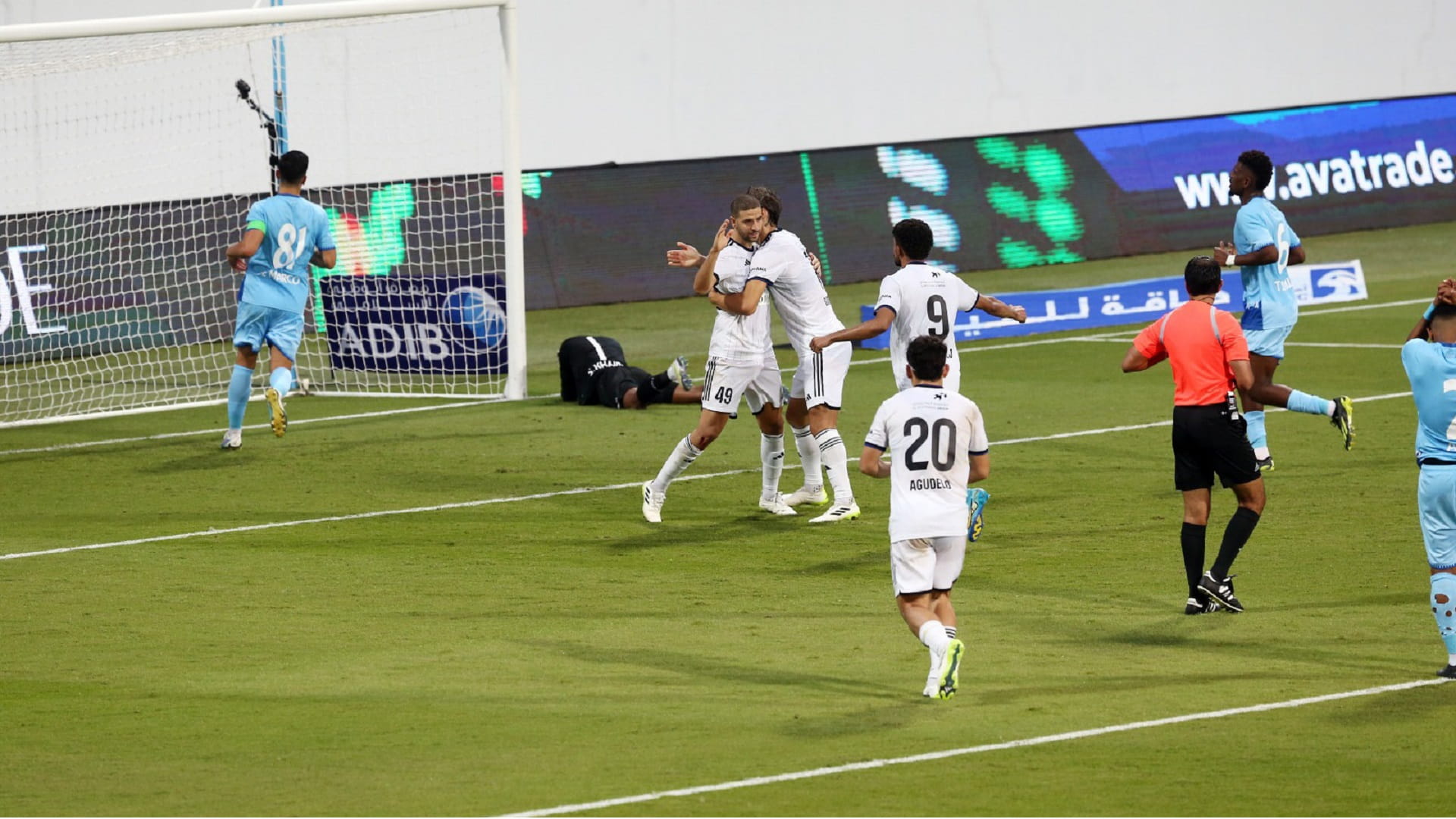 Image for the title: Al Nasr beat Hatta 3-0 in ADNOC Professional League 