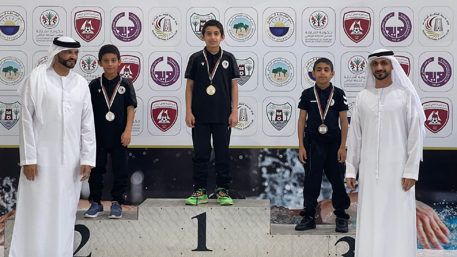 Image for the title: Mleiha’s swimmers shine in Sharjah's championship 