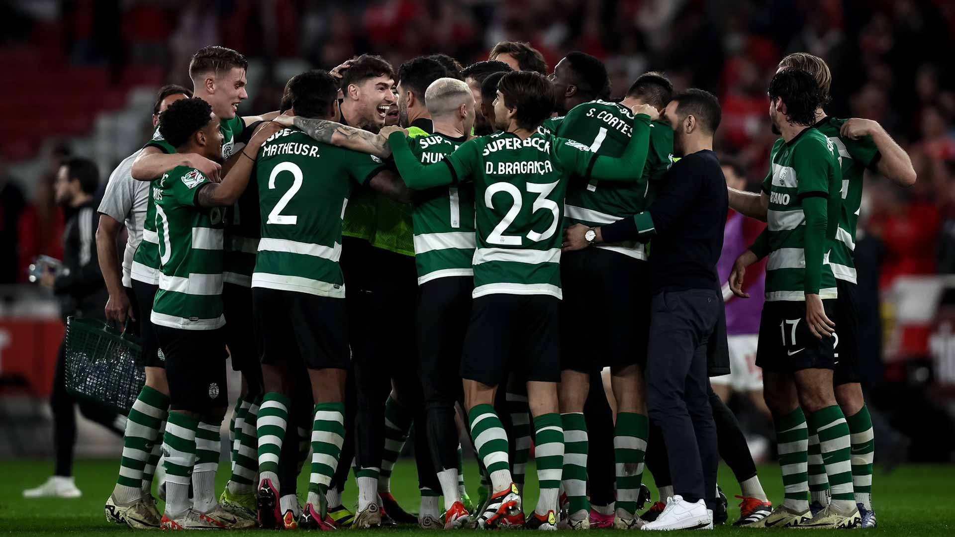 صورة بعنوان: سبورتنج لشبونة يتأهل لنهائي كأس البرتغال   