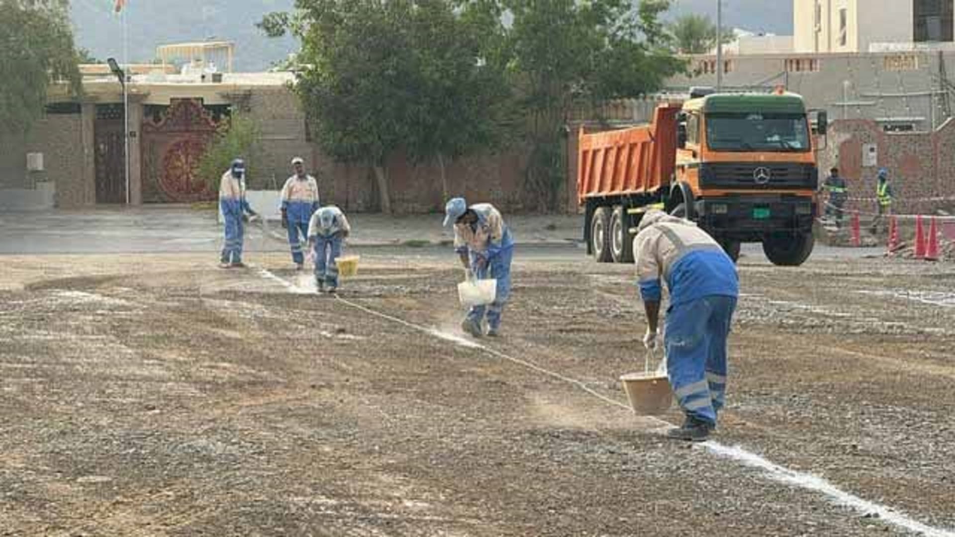 Image for the title: Khorfakkan Municipality Prepares for Eid 