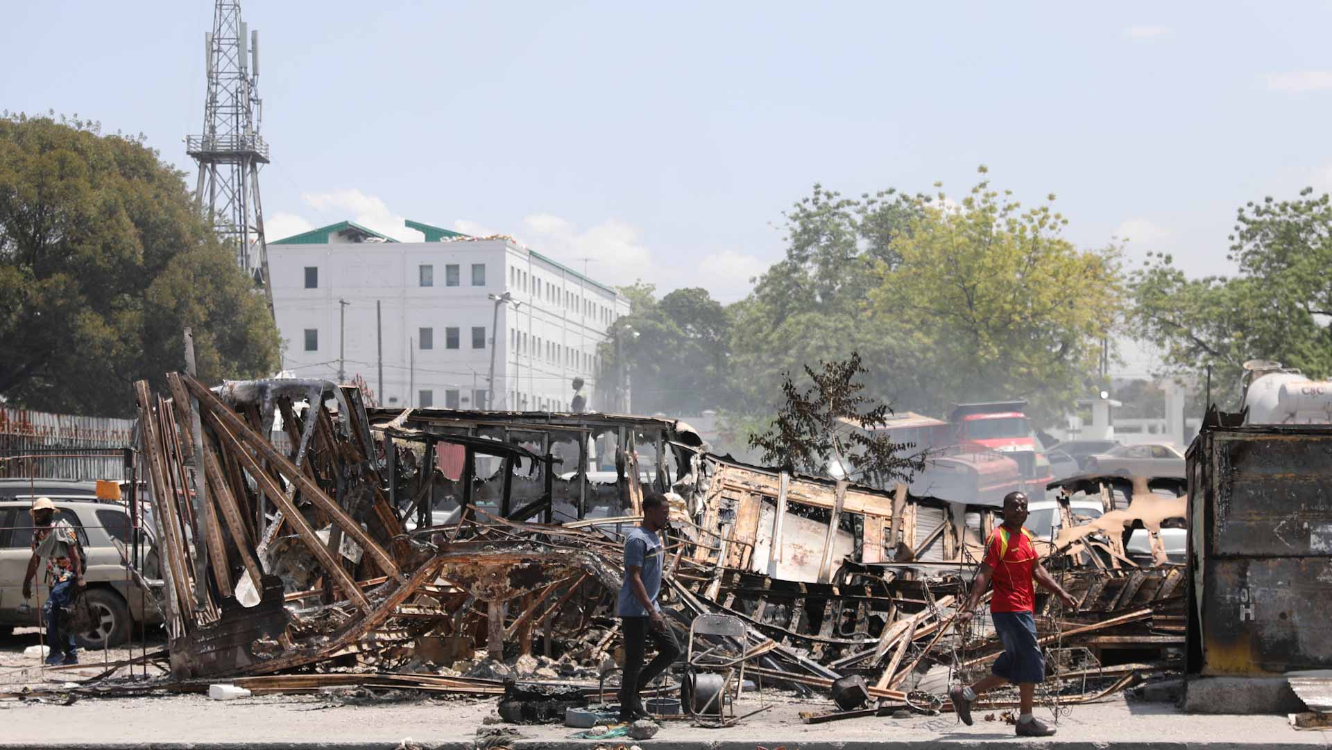 Image for the title: US Welcomes Haiti's Transitional Presidential Council 