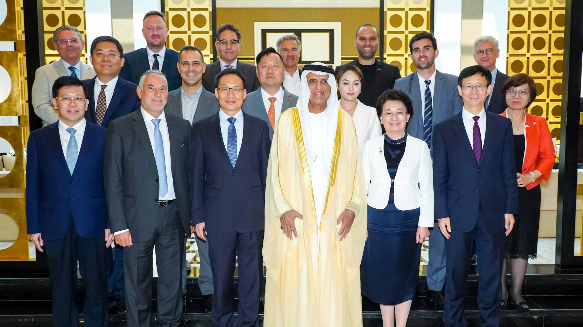 Image for the title: RAK Ruler receives government delegation from Xiamen city of China 