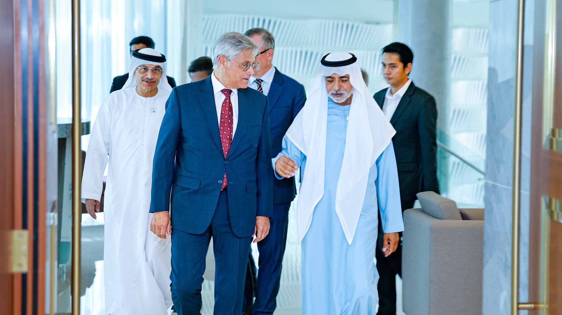 Image for the title: Nahyan bin Mubarak opens first Cleveland Clinic Global Summit 