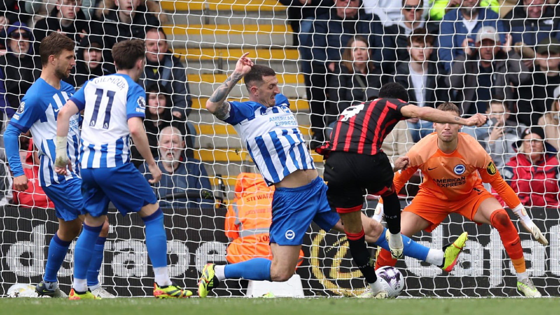 Image for the title: Bournemouth outclass Brighton to set club PL points record 