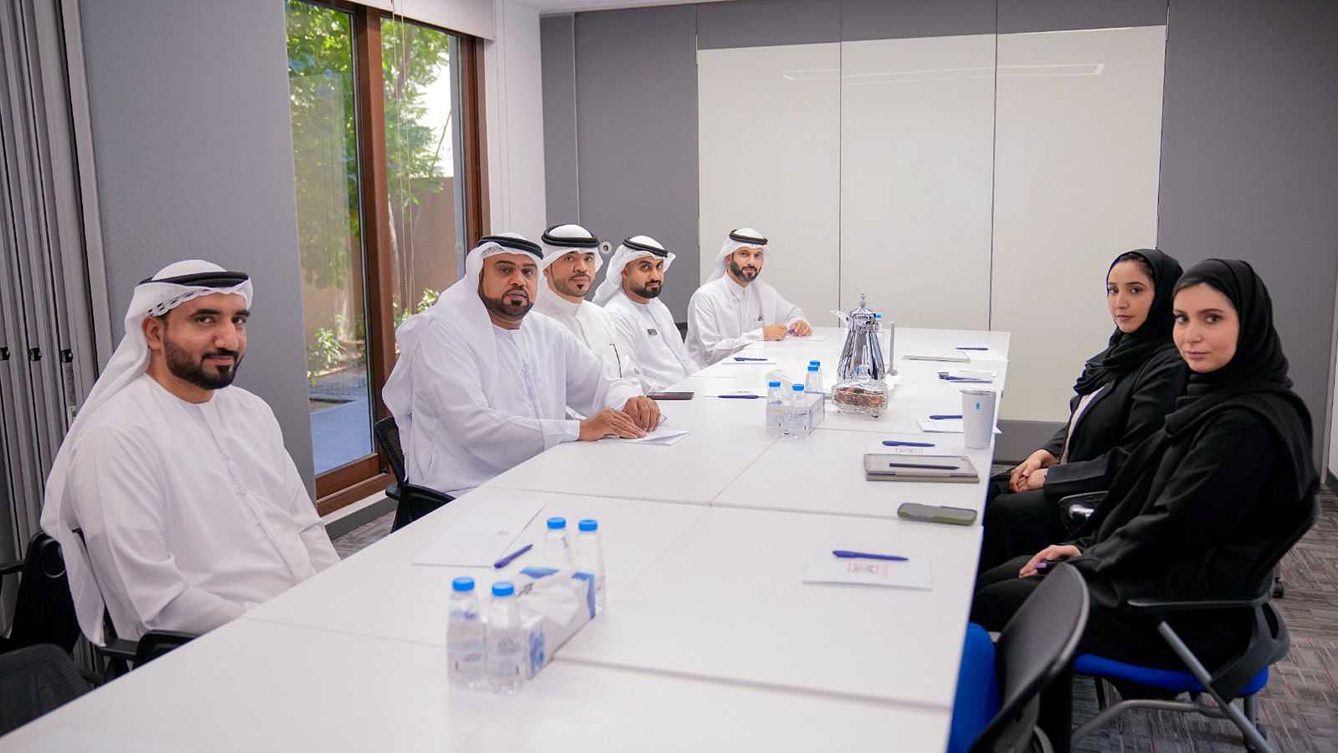 Image for the title: Al Kharous Council meets with Rubu' Qarn Foundation 