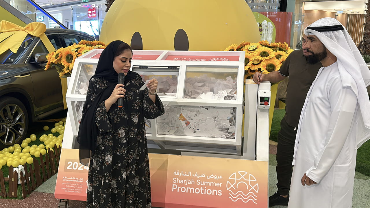 Image for the title: Aisha Saleh: 400 winners, AED3 m in prizes at ‘summer promotions’ 