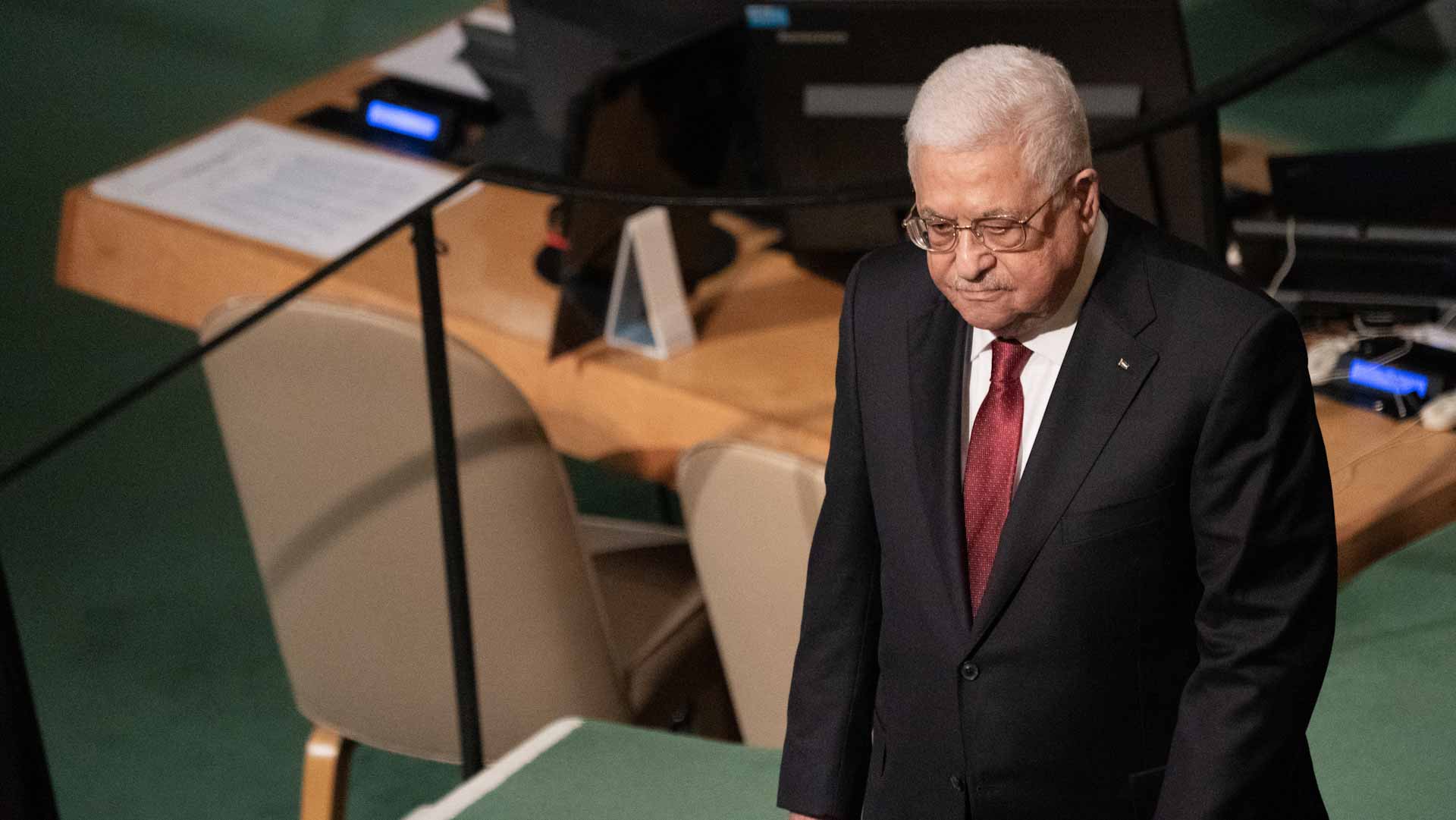 Image for the title: Palestinian president to visit Russia on Monday 