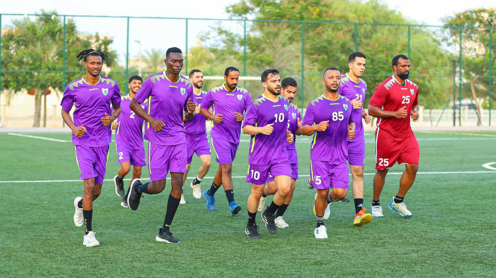 صورة بعنوان: فريق اليد لنادي دبا الحصن يبدأ تدريباته استعداداً للموسم الجديد 