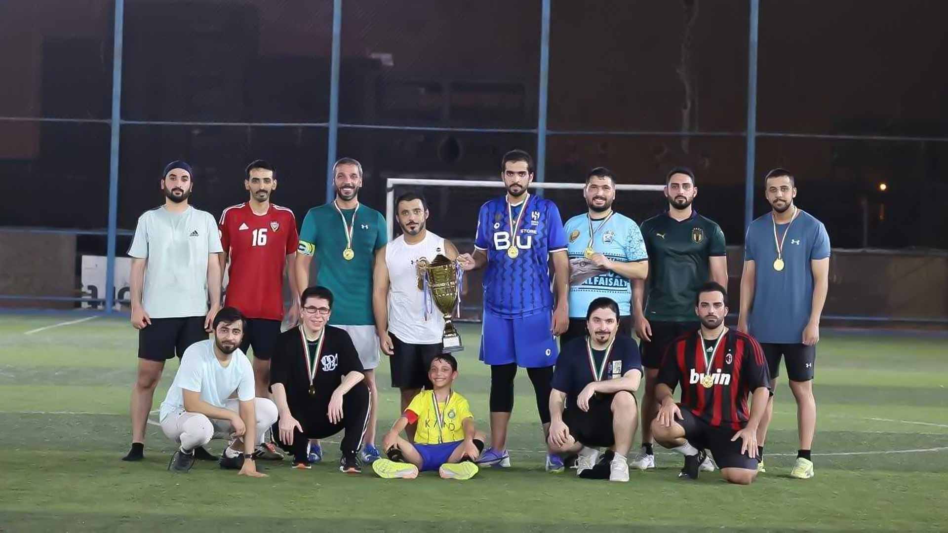 صورة بعنوان: "أشغال الشارقة" تنظم مباراة كرة قدم لموظفيها
