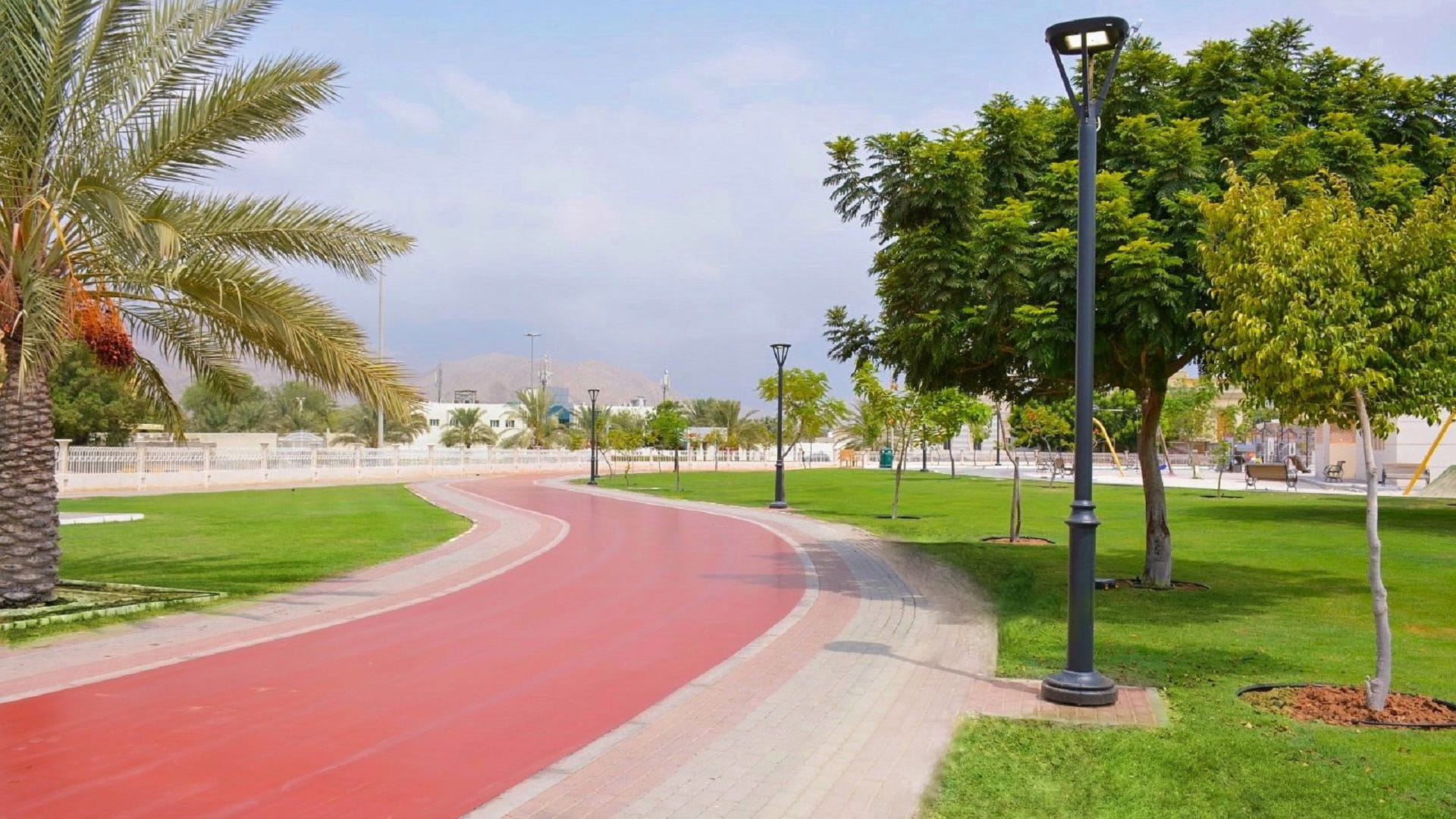 Image for the title: SDPW installs energy-saving poles in public park