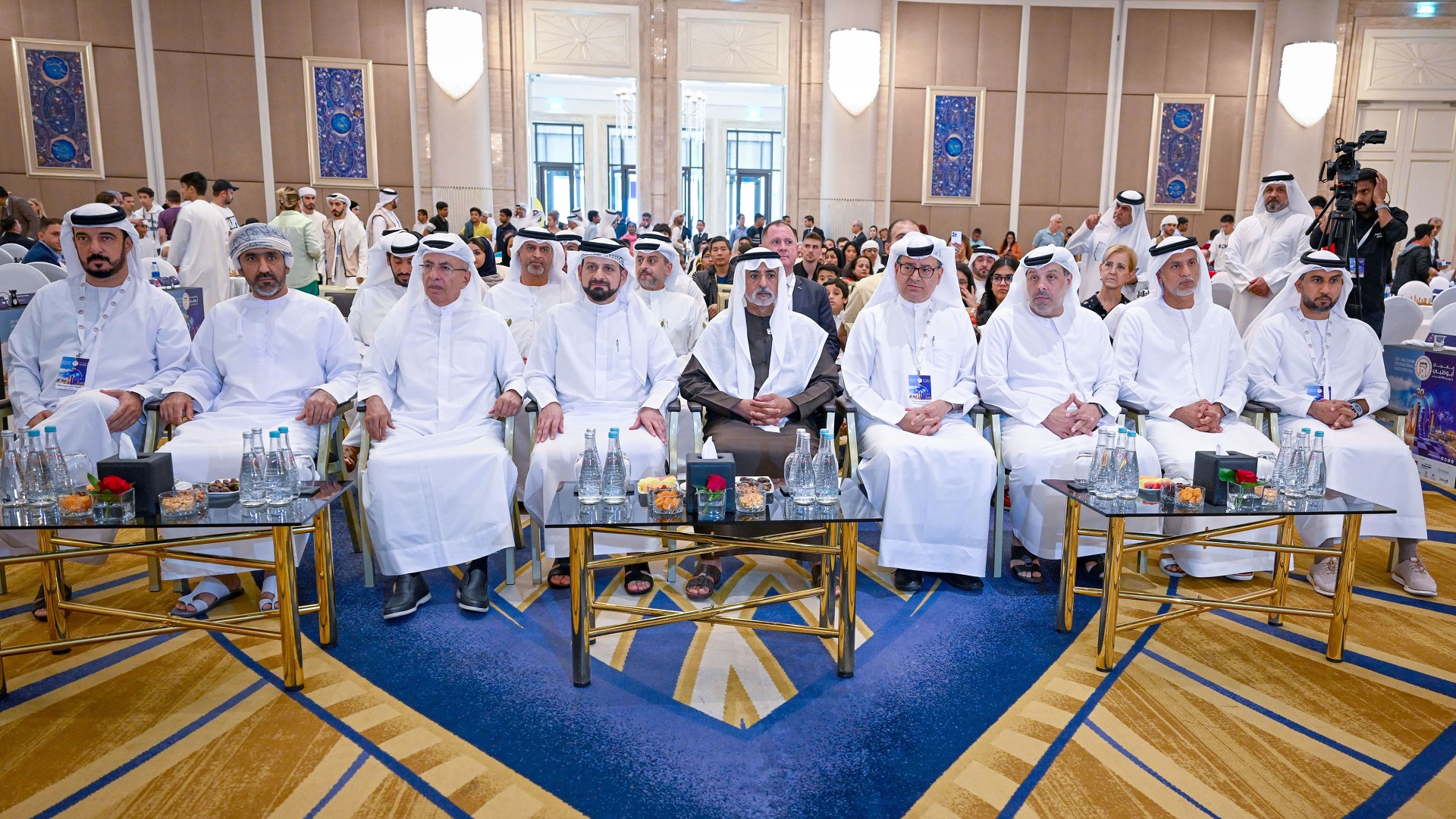 Image for the title: Nahyan bin Mubarak inaugurates 30th AD Chess Festival - Masters 