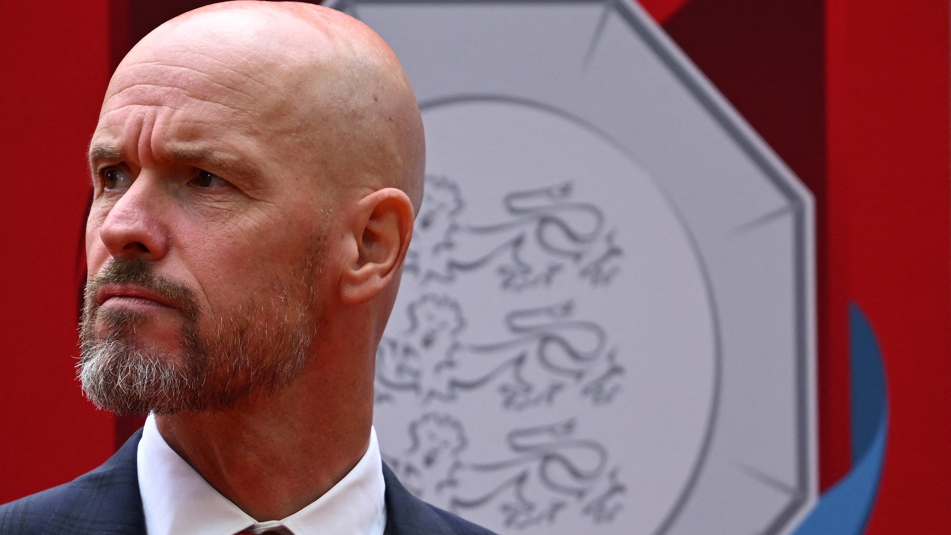 Image for the title: Man Utd 'not ready' for Premier League start, says Ten Hag 