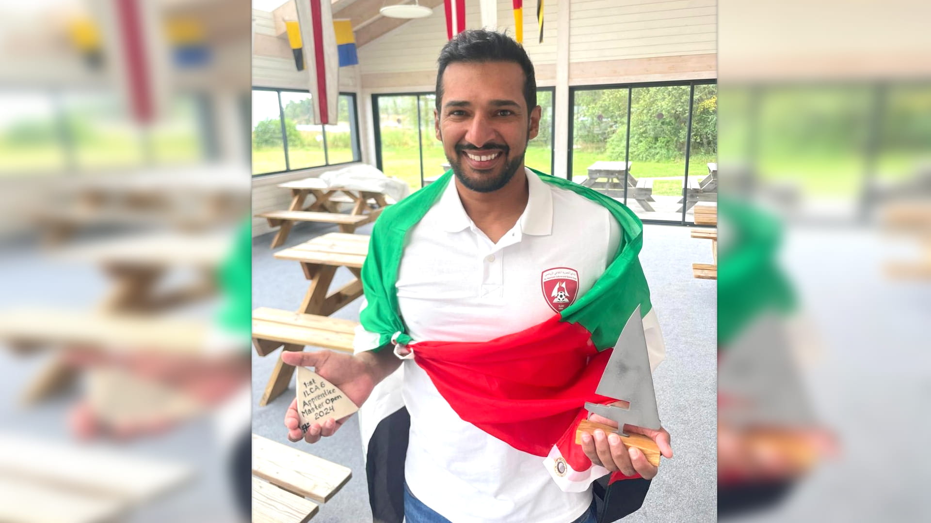 صورة بعنوان: لاعب الحمرية يخطف ميداليتين ببطولة أوروبا المفتوحة للشراع الحديث 