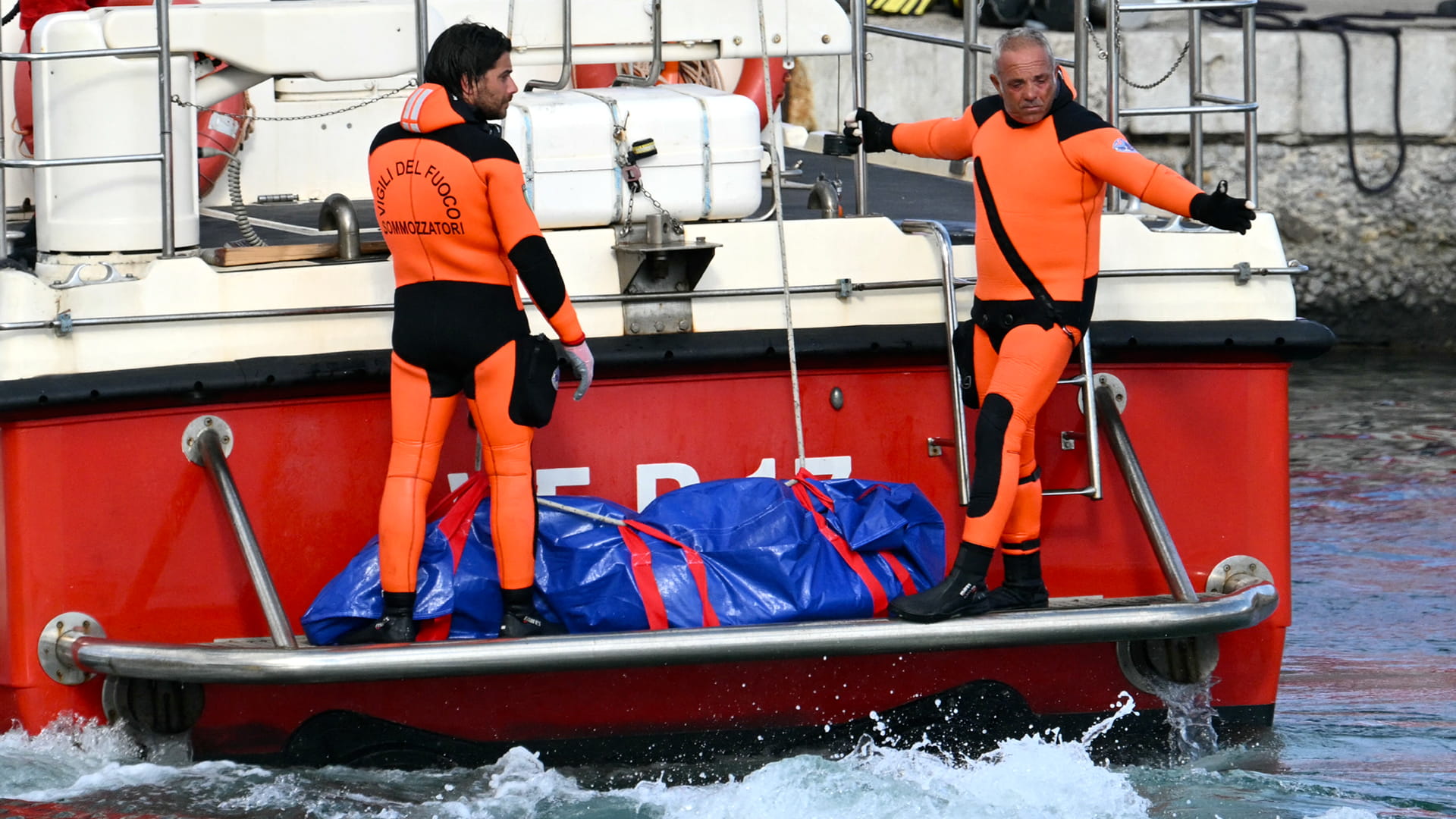 Image for the title: Five bodies found, one still missing in UK tycoon shipwreck 