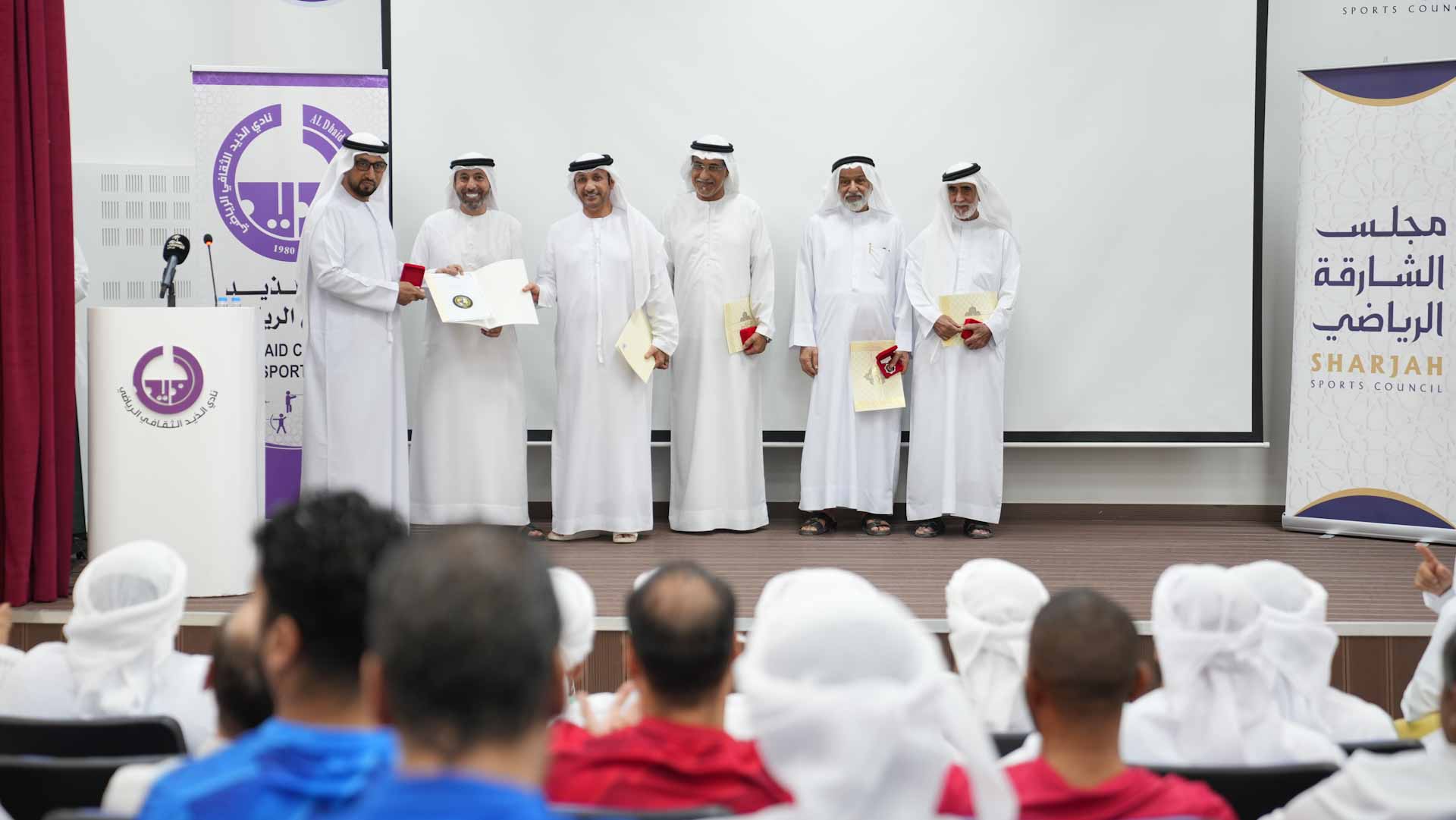 Image for the title: Al Dhaid's Salem Al Ketbi Honoured with Community Service Medal 