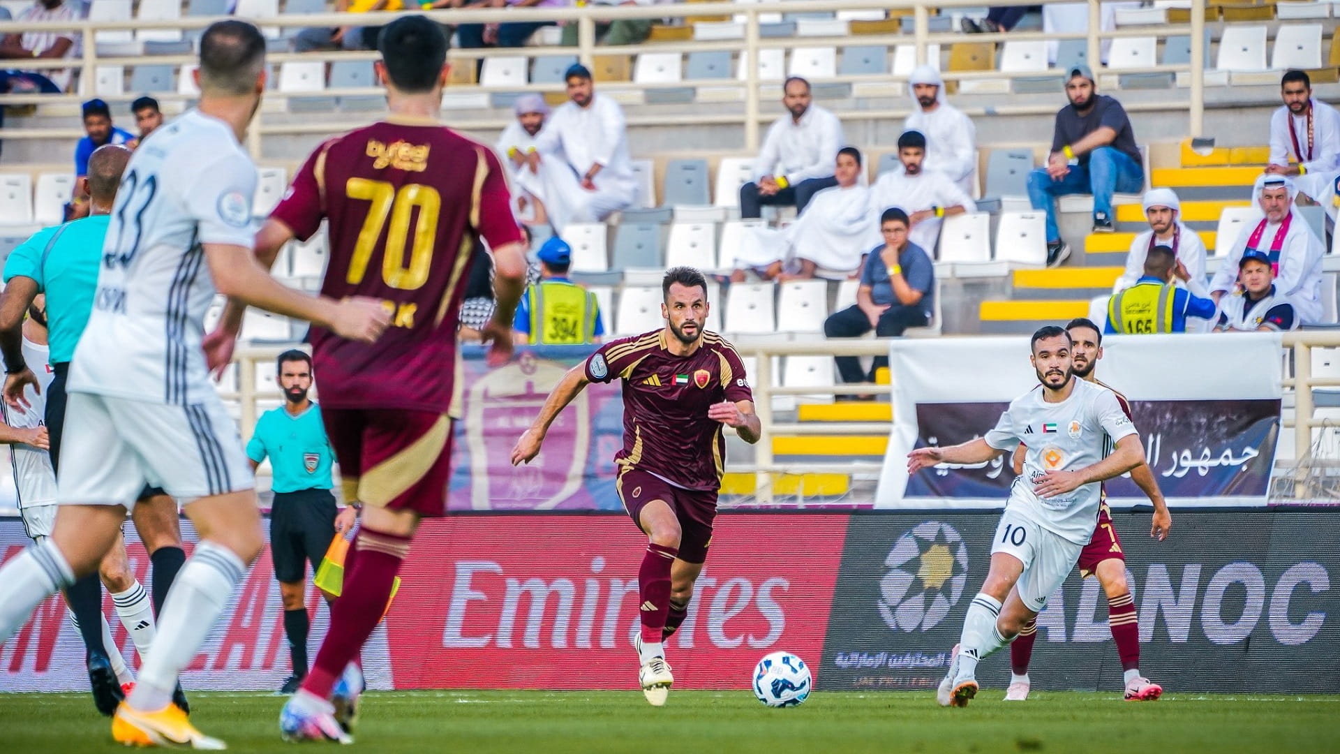 Image for the title: ADNOC Professional League: Al Wahda edges Ajman with own goal 