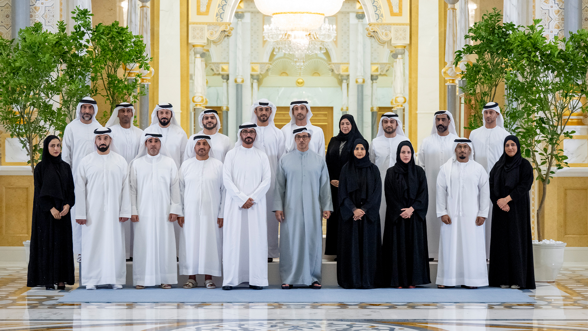 Image for the title: Mansour bin Zayed reviews ADAFSA's 2022-2025 strategy indicators 