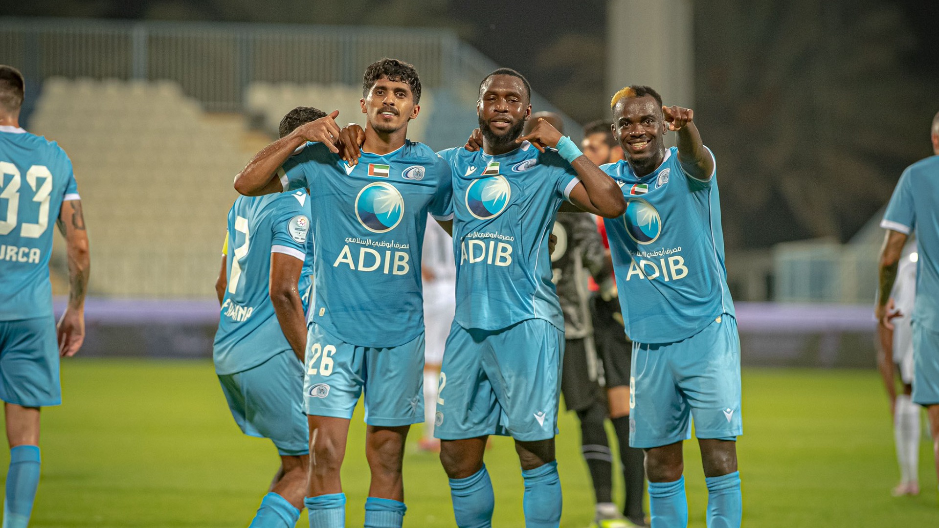 Image for the title: Bani Yas beat Al Jazira 2-0 in ADNOC Pro League 