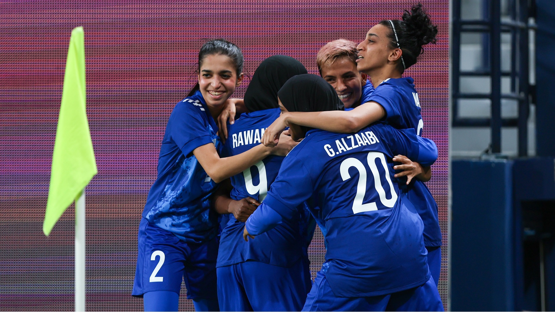 Image for the title: Abu Dhabi Women’s Team wins AFC Qualifier vs Laos Young Elephants 