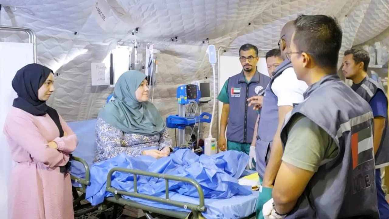 Image for the title: UAE, Indonesia to provide medical care to Palestinians in Gaza  