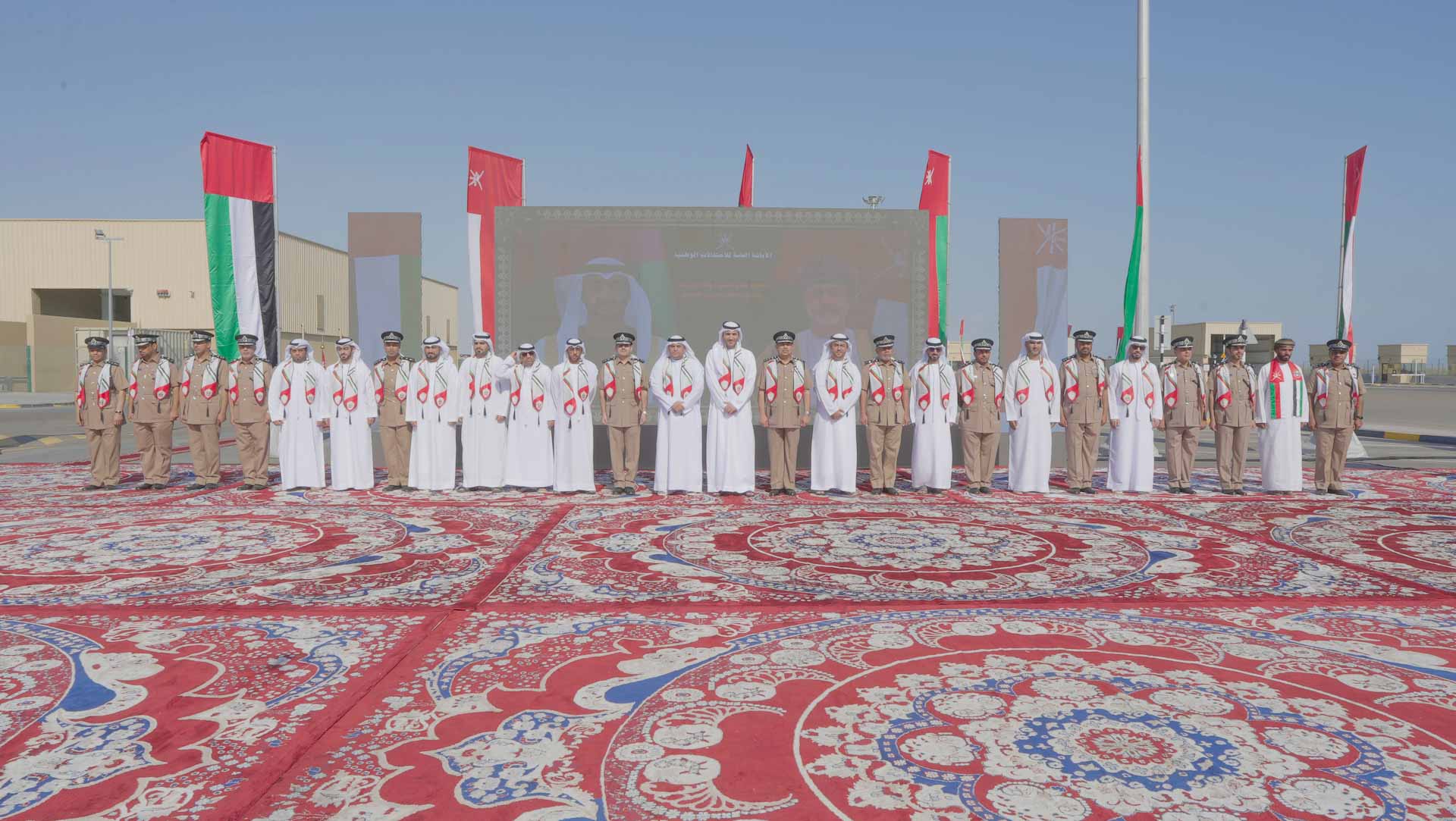 Image for the title: Ports and Border Points participates in Oman Police reception 