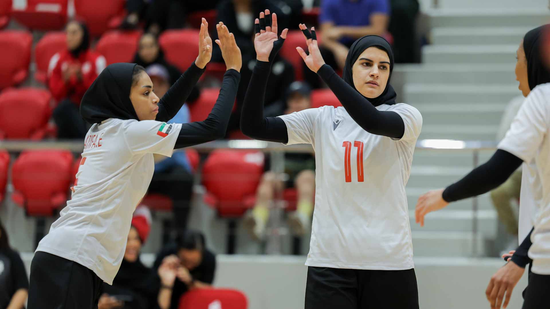 Sharjah Women's excels in the Women's Volleyball League 