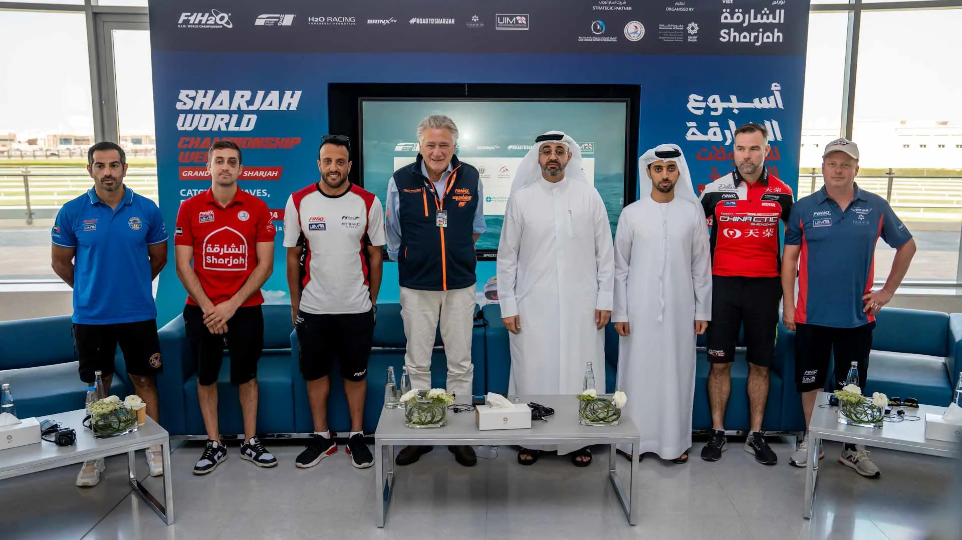 Image for the title: Sharjah hosts grand finale of 23rd championship for Formula 1 