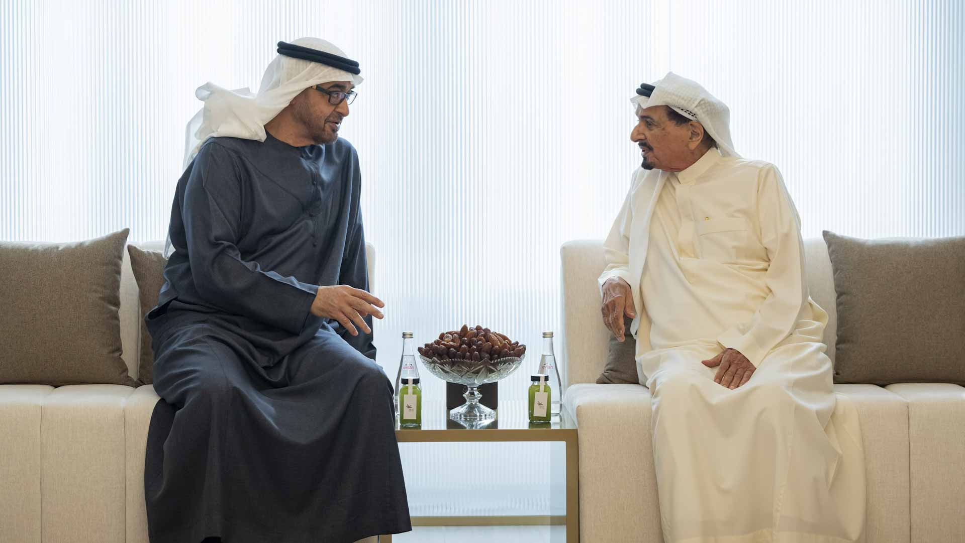 Image for the title: UAE President visits Ruler of Ajman 