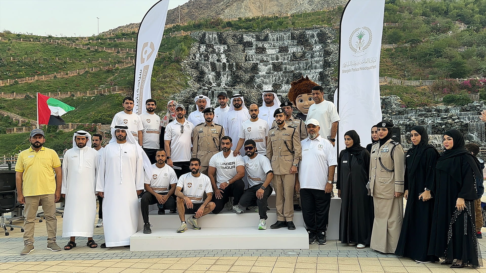 Image for the title: Sharjah Police launches 2024 safe tourism campaign 