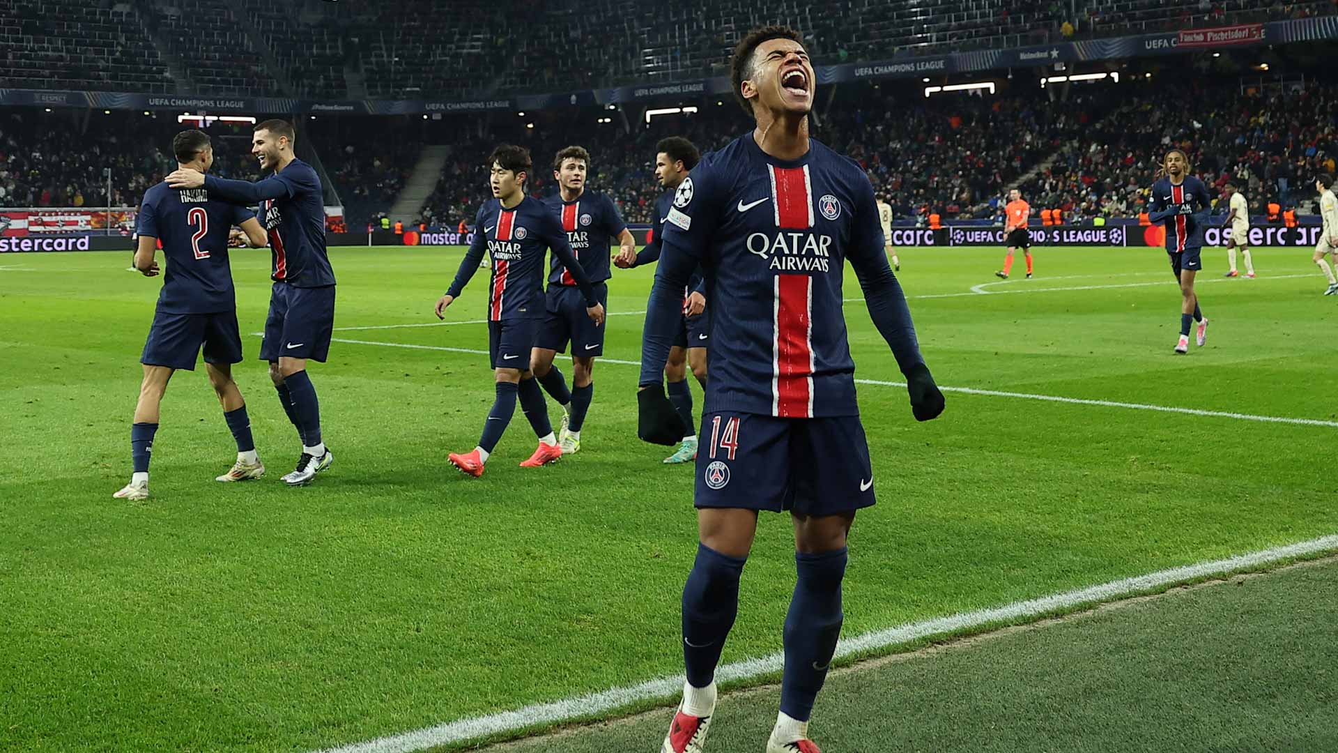 PSG beat Salzburg to breathe life into Champions League campaign 