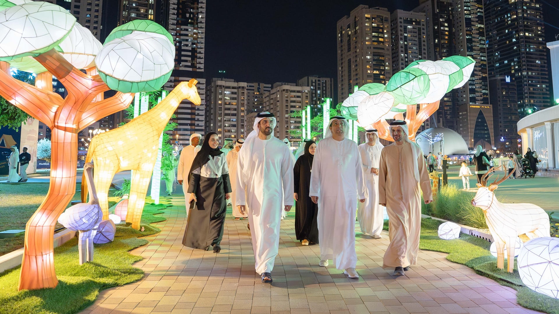 Image for the title: Sultan bin Ahmed inaugurates 4th "Sharjah Events Festival"  