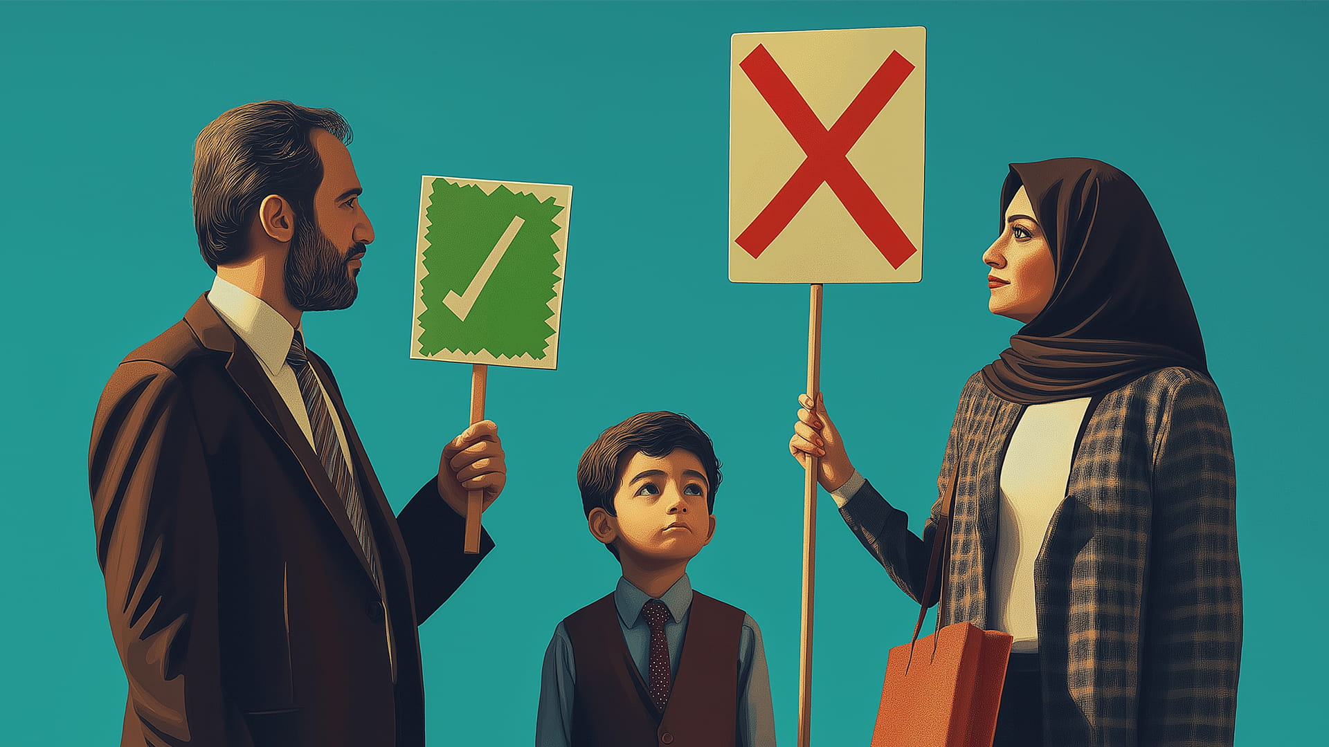 أسباب اختلاف الأزواج حول طرق تربية الأبناء وتأثير ذلك عليهم 