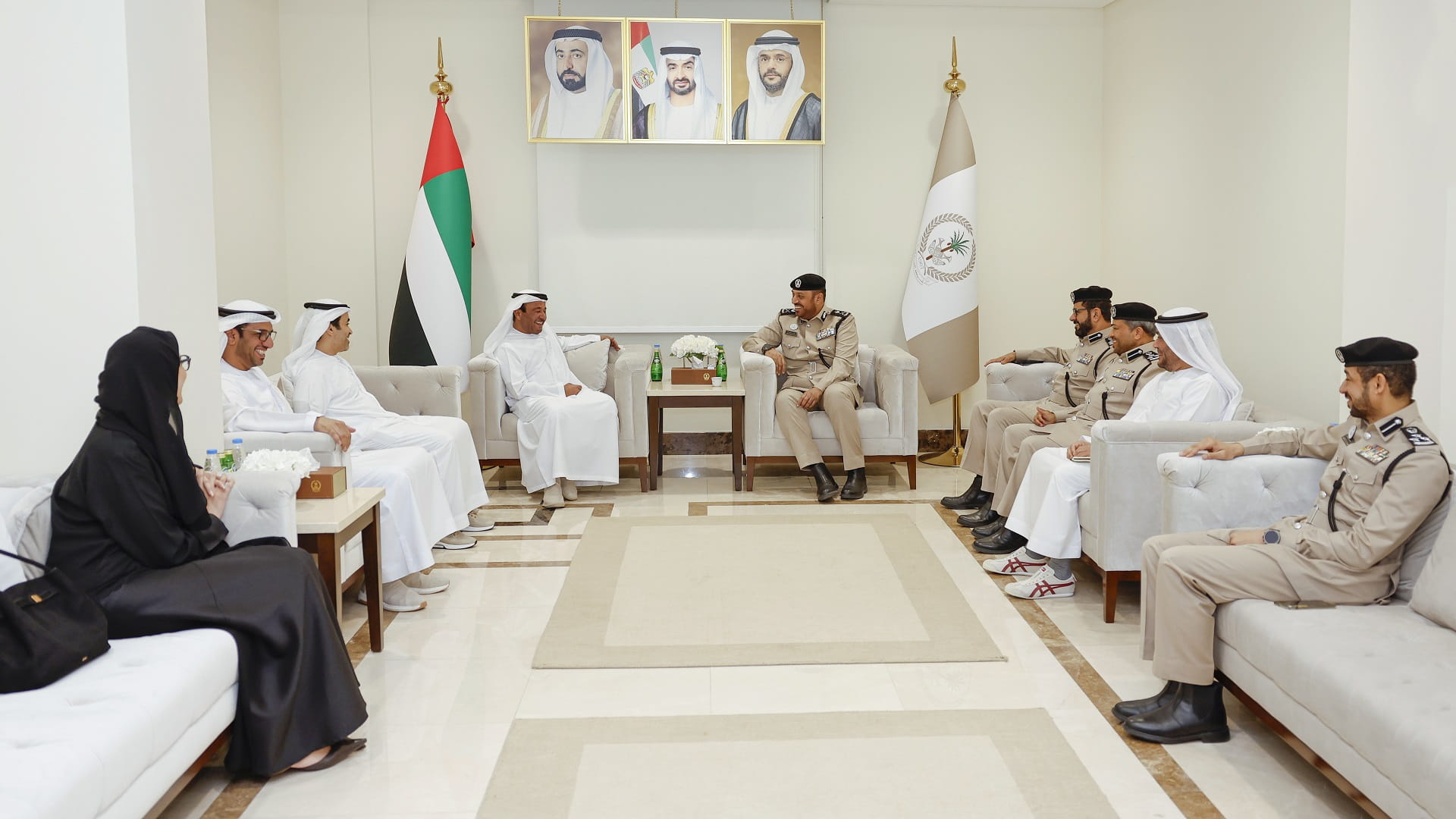 Sharjah Police receives delegation from NCEMA 