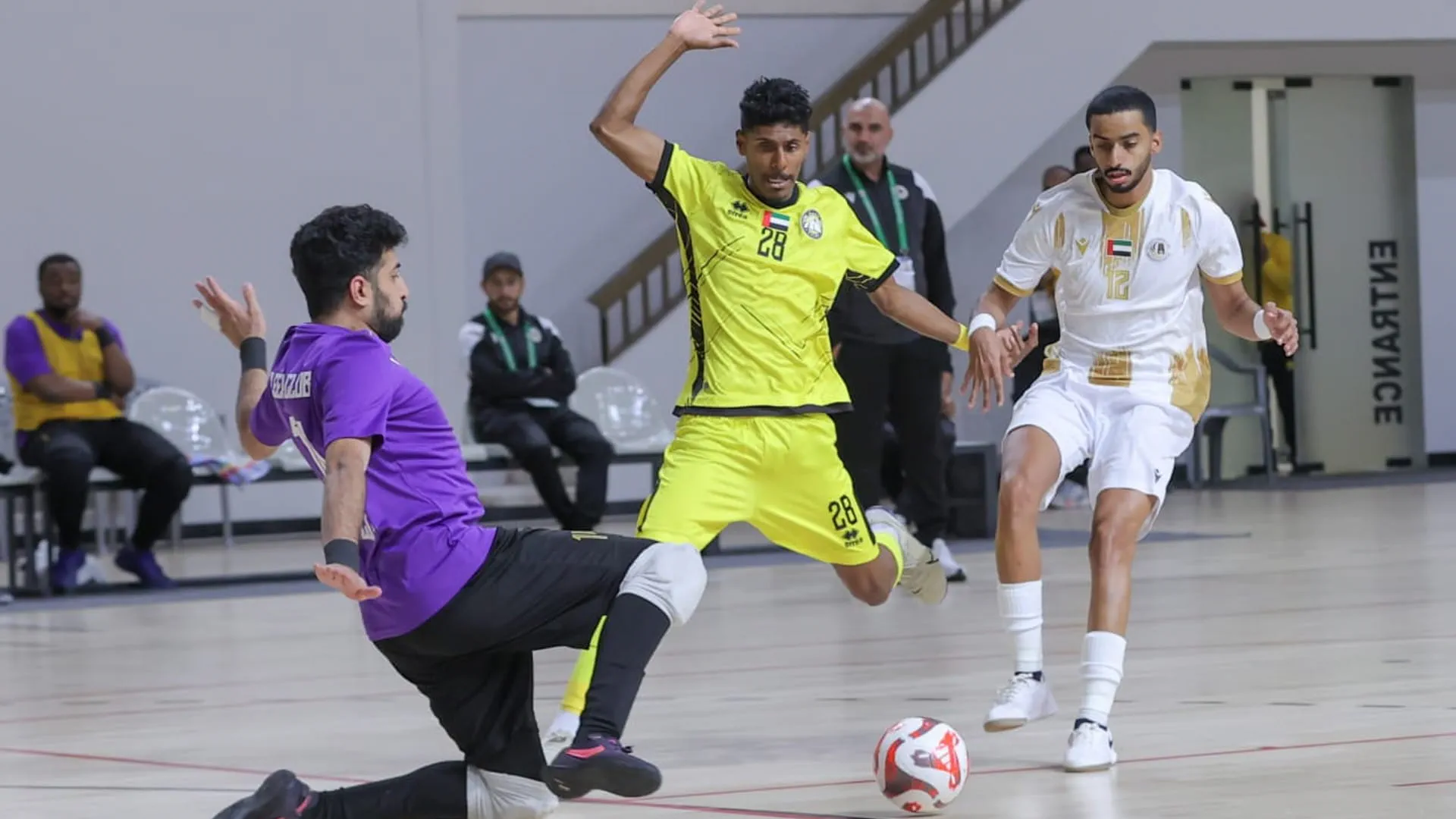 Image for the title: Kalba wins against Mleiha in Futsal League 